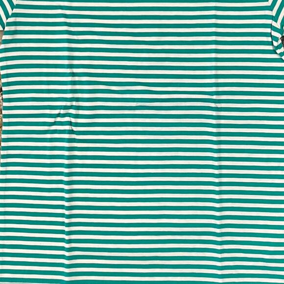 NWT J. Crew Boy's Mint Green and White Stripe T-Shirt - Picture 4 of 7